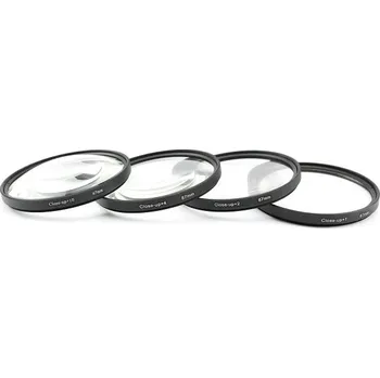 52mm close up, Sada 4 makro čoček +1 +2 +4 +10 (CSL52)