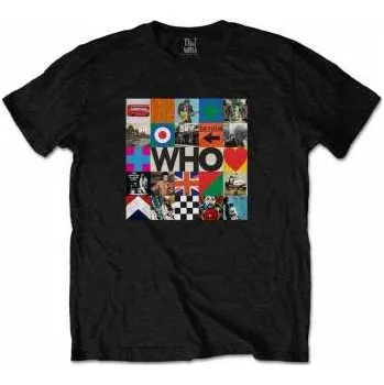 Merch The Who: Tričko 5x5 Blocks XL