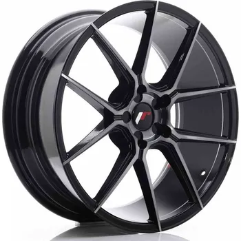 Alu kolo JR Wheels JR30 20x8,5 ET20-42 5H BLANK Black Brushed w/Tinted Face
