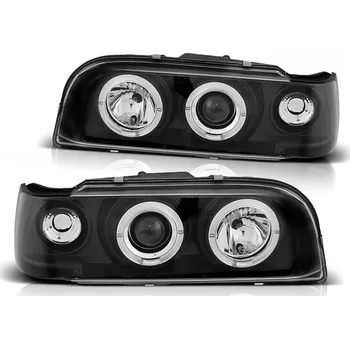 Přední světlomet Tuning Tec Přední světla VOLVO 850 92-12.96 ANGEL EYES černé