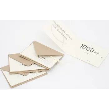 Dárkový potravinový koš Dárkový šek v hodnotě 1 000,- Kč