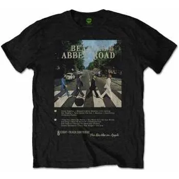 Pánské tričko Merch The Beatles: Tričko Abbey Road 8 Track L 2019