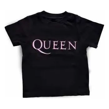 Merch Queen: Dětské Toddler Tričko Pink Logo Queen 5 let