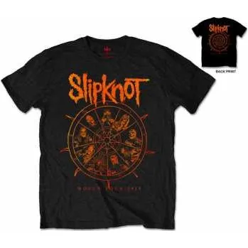 Pánská móda Merch Slipknot: Tričko The Wheel XL 2022
