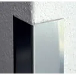 Nerezový ochranný roh (nevrtaný) Kartáčovaný nerez