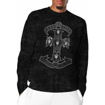 Merch Guns N' Roses: Tričko Monochrome Cross XXXXL
