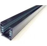 Ledshopik Přisazená třífázová LED track lišta 3F - černá - LED track lišta - 2m