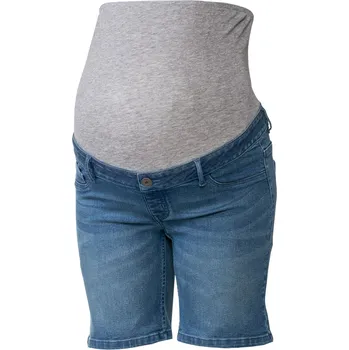 Dámské kraťasy esmara® Dámské těhotenské džínové kraťasy (44, světle modrá)