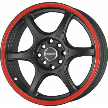 Alu kolo Tenzo-R DC-6 v1 16x7 ET42 4x100/114 Black/Red
