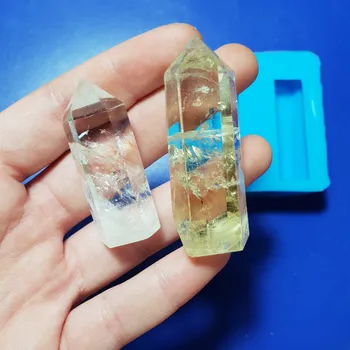 Gea Creations Lesklá silikonová forma 2 krystaly