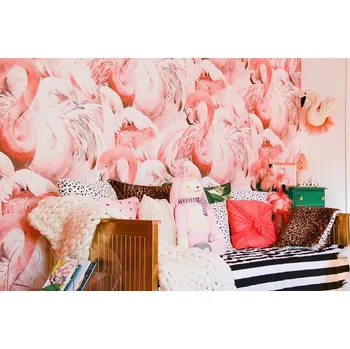 Tapeta Coloray Fototapeta Plameňák Samolepící Fototapeta Vliesová 250 x 250 cm coloraydecor-f-pw-0135