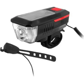 Cyklosvítilna Hadex LED Cree přední + akumulátor Solar LY-17