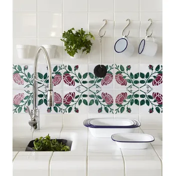 Fototapeta Coloray Samolepky na dlaždice Růže BubblesFree 24 ks BubblesFree 5.0 x 5.0cm coloraydecor-td-as-118851256