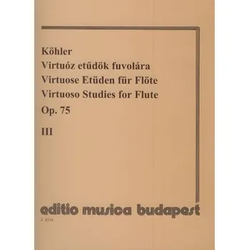 Virtuoso Studies for Flute op. 75, no. 3
