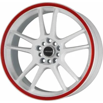 Alu kolo Tenzo-R DC-5 v1 18x8 ET37 5x100/114 White/Red