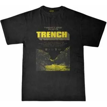 Pánské oblečení Merch Twenty One Pilots: Tričko Trench Cliff XL