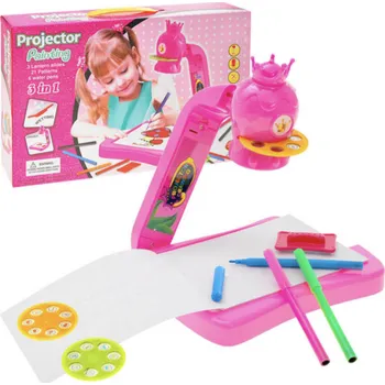 kreativní sada BB-Shop Projektor na malování růžový