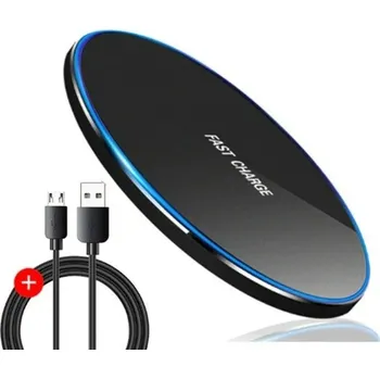 30W Qi nabíjecí podložka pro bezdrátové nabíjení iPhone Samsung Xiaomi - černá