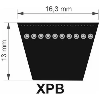 PIX 16,3x1560 Lw/ 1582 La XPB řemen klínový