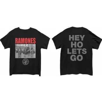 Pánské oblečení Merch Ramones: Tričko Cage Photo S