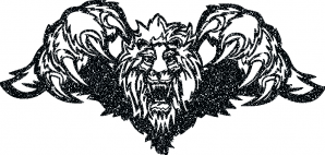 Samolepka na auto Kapota 041 lev (85 - Ultra Metalic černá) NÁLEPKA, FÓLIE, POLEPY, TUNING, VLASTNÍ TEXT, TISK, AUTOSAMOLEPKY.cz, SAMOLEPKY, OBRÁZEK, LOGO, VÝROBA, PRODEJ