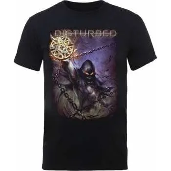 Pánské oblečení Merch Disturbed: Tričko Vortex Colours S