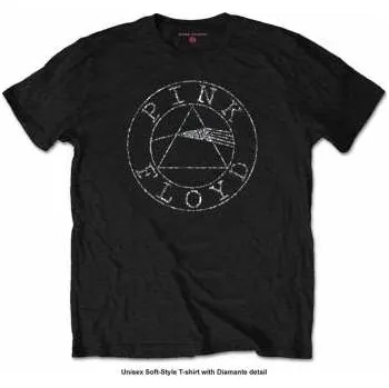 Pánské tričko Merch Pink Floyd: Tričko Circle Logo Pink Floyd XL 2022