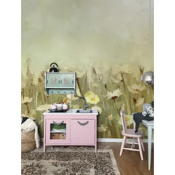 Tapeta Coloray Fototapeta Mlhavé ráno na louce Samolepící Fototapeta Vliesová 250 x 250 cm coloraydecor-f-ss-262613729