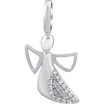 Stříbrný přívěsek anděl Lyem se zirkony FW9291P