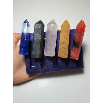 Nádoba na pečení Gea Creations Silikonová forma 5 krystalů - 3 lesklé a 2 neprůhledné