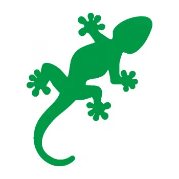 Samolepící dekorace Ještěrka 016 pravá (12 - zelená) SAMOLEPKA NA AUTO, NÁLEPKA, FÓLIE, POLEP, TUNING, VLASTNÍ TEXT, TISK, AUTOSAMOLEPKY.cz, POLEPY, OBRÁZEK, LOGO, 3D STICKERS