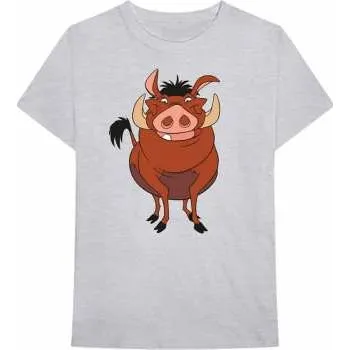 Pánské oblečení Merch Disney: Tričko Lion King - Pumbaa Pose M