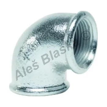 Instalatérský materiál GEBO Armaturen - Německo | Koleno 90° FF pozinkované (vnitřní závit) GEBO Platinum - POZINK - 2,5" GB090