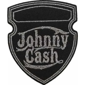Nášivka Merch Johnny Cash: Nášivka Metallic Shield