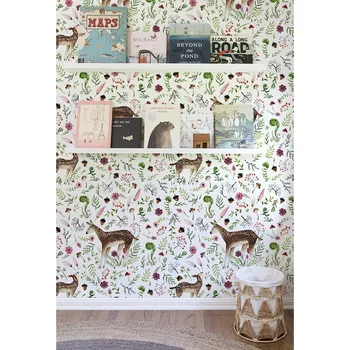 Tapeta Coloray Fototapeta Srnčí na louce Samolepící Fototapeta Vliesová 250 x 250 cm coloraydecor-f-ss-599552978