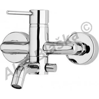 Vodovodní baterie PAINI - Itálie | COX 78.111 baterie páková nástěnná vanová bez příslušenství (vodovodní baterie) - CHROM COX78.111