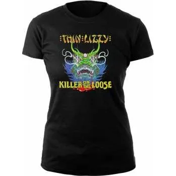 Pánské tričko Merch Thin Lizzy: Dámské Tričko Killer Lady L