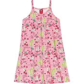 Dívčí šaty Dívčí šaty BEE LOOP LIMONADA růžové Velikost: 116