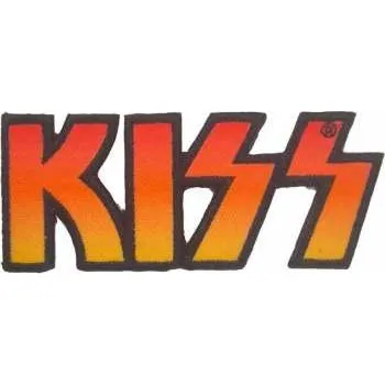 Nášivka Merch Kiss: Nášivka Cut-out Logo Kiss