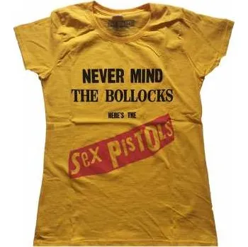 Pánské tričko Merch Sex Pistols: Dámské Tričko Never Mind The Bollocks Original Album L