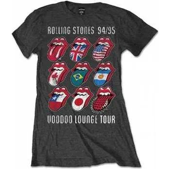Pánské oblečení Merch The Rolling Stones: Dámské Tričko Voodoo Lounge Tongues XXL 2022