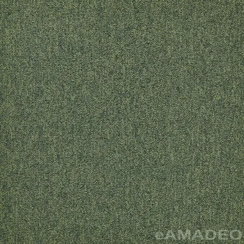 Koberec Kobercové čtverce Modulyss First Forward 625 - zelený