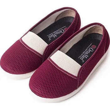 Dámské baleríny Vlnka Dámské komfortní baleríny červená velikost obuv dospělí 36