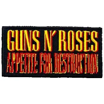 Nášivka Merch Guns N' Roses: Nášivka Appetite For Destruction