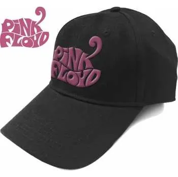 Čepice Merch Pink Floyd: Kšiltovka Retro Swirl Logo Pink Floyd 2022