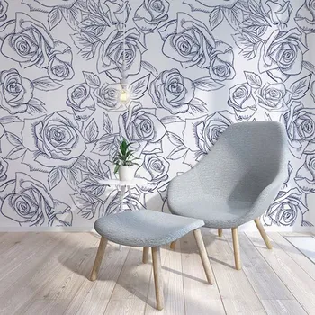 Tapeta Coloray Fototapeta Nebe na zemi, zda modré růže? Samolepící Fototapeta Vliesová 250 x 250 cm coloraydecor-f-wm-0006