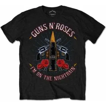 Pánské tričko Merch Guns N' Roses: Tričko Night Train M