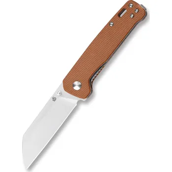 Pracovní nůž QSP knife Penguin, zavírací nůž s klipem, tan QS130-J