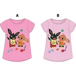 Králíček bing- licence Dívčí tričko - Králíček Bing 962 - 660, světlejší růžová Barva: Růžová, Velikost: 116