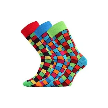 Pánská móda Pánské veselé barevné ponožky Lonka WEAREL 021 - balení 3 páry 021 43-46 (29-31)